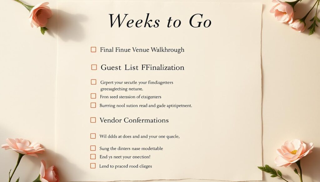 checklist de casamento