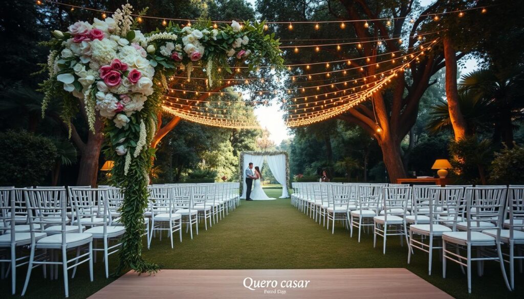 decoração de casamento