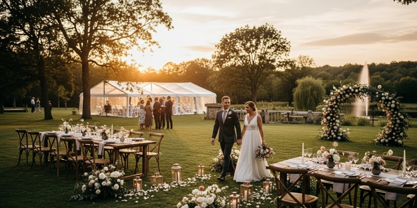 Inspirações de Casamento ao Ar Livre Para 2025