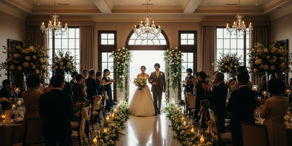 Como Planejar a Entrada dos Noivos na Recepção