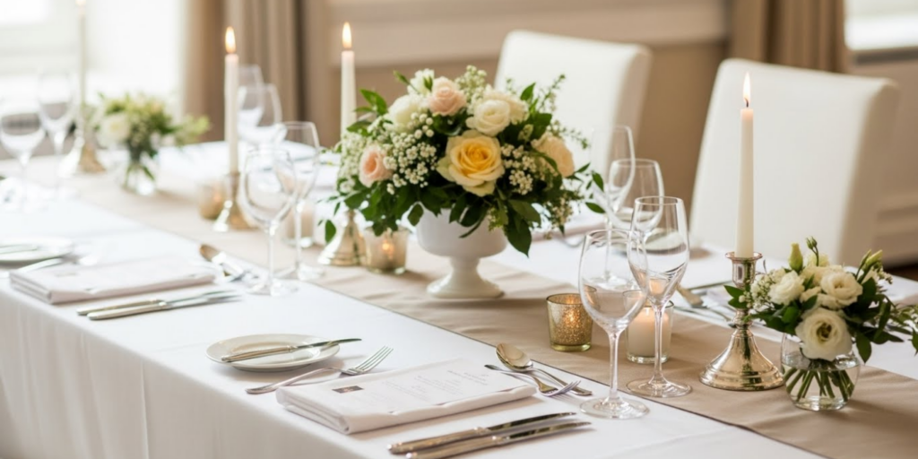 Decoração de Mesa Para Casamento_ Inspirações e Tendências