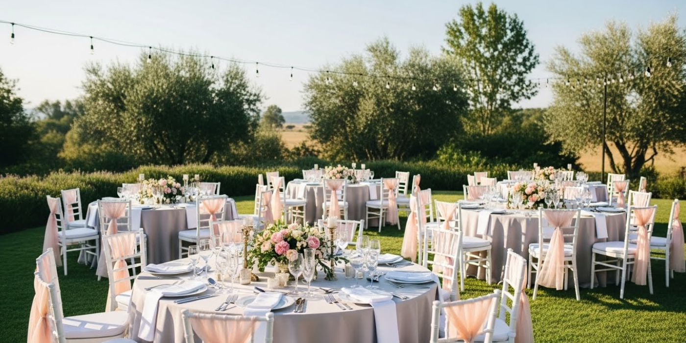 Recepção de Casamento ao Ar Livre_ Dicas Para Não Errar