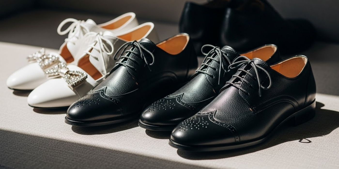 Sapatos de Casamento_ Conforto e Estilo Para Noivos e Convidados